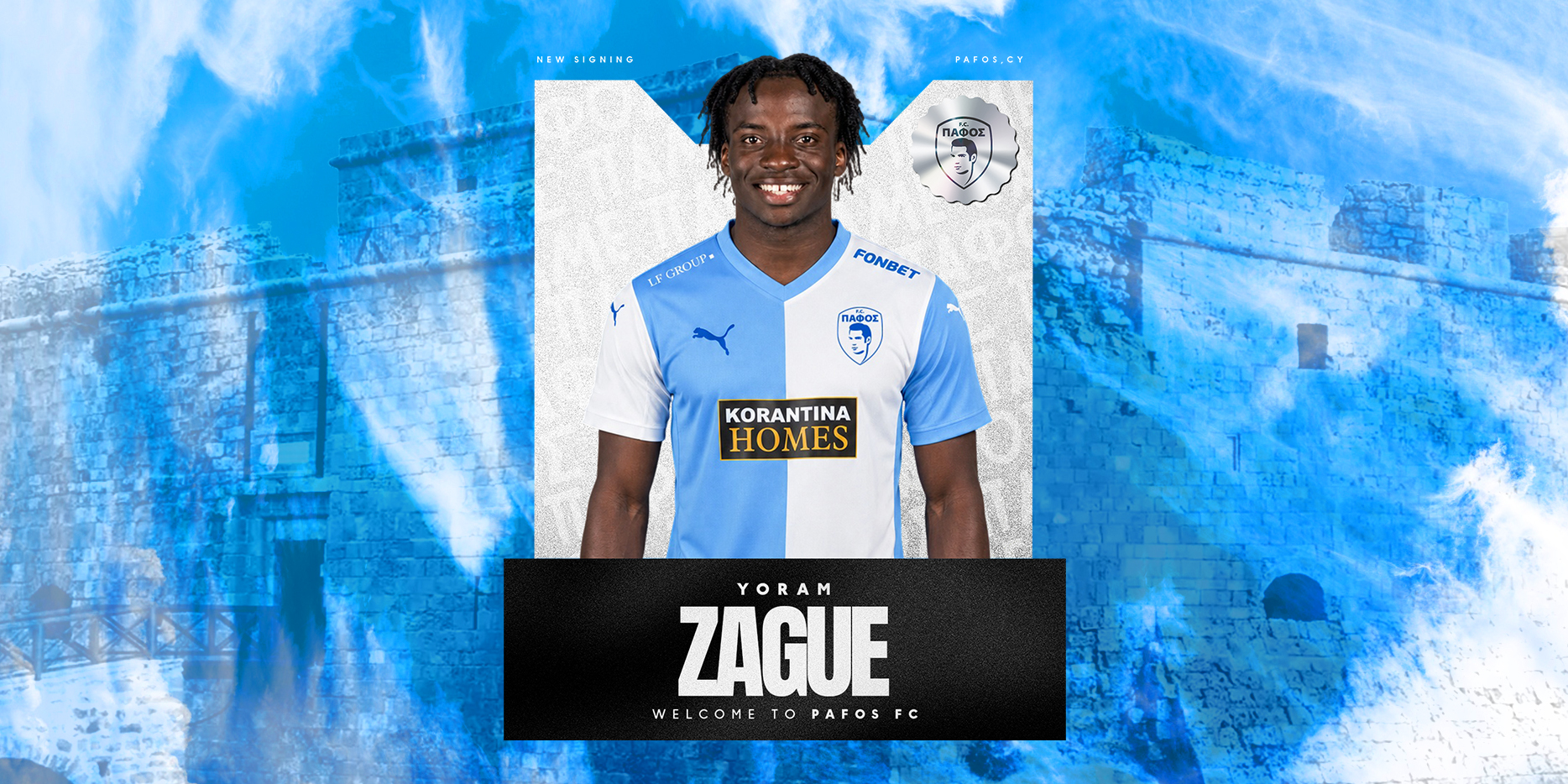 Pafos FC Sign Yoram Zague from Paris Saint-Germain